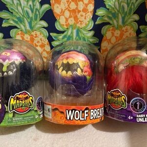 Madballs Wolf Breath Horn Head Slobulus Collectible Toy New